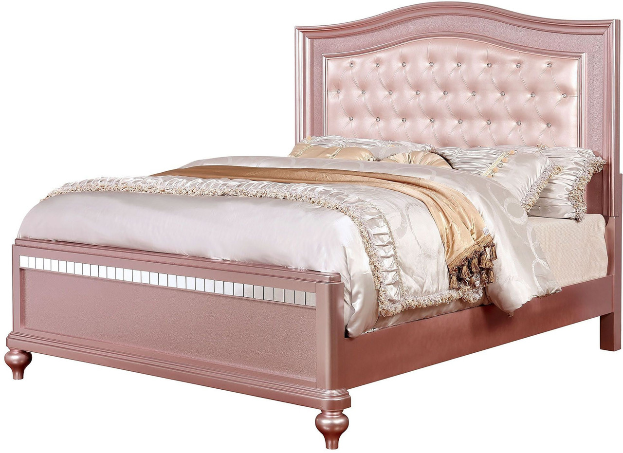 Rose gold bedroom set