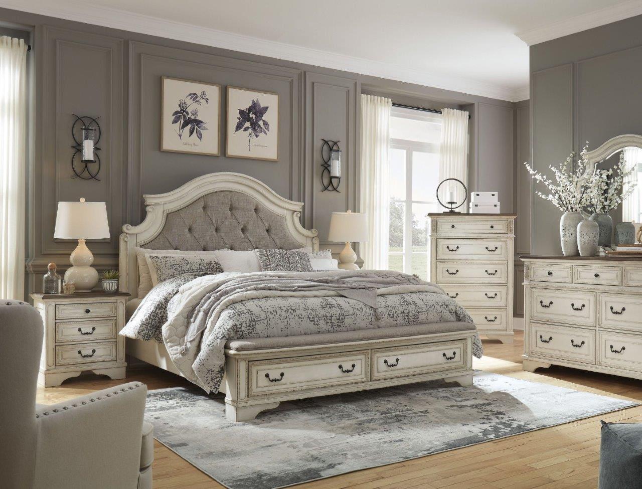 Realyn set bedroom panel ashley furniture bed b743 sets upholstered choose board br signature