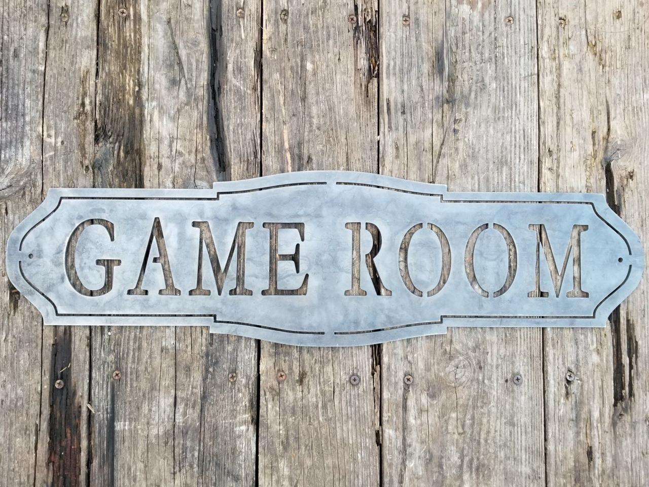 Room game signs buy now sign mydoorsign