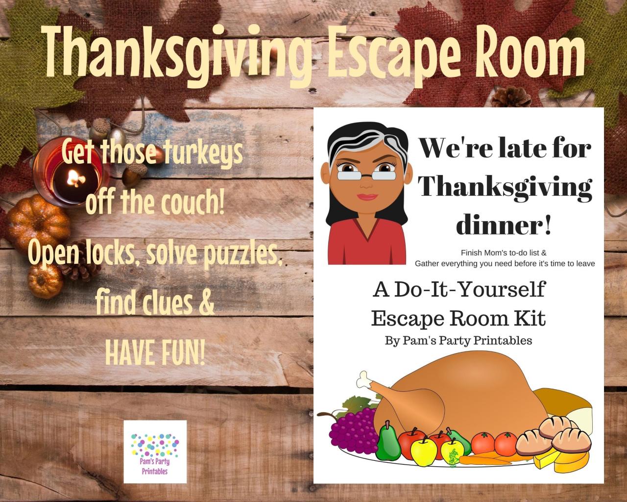 Thanksgiving escape room